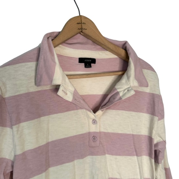 J. Crew | Striped Rugby Top Size Large - Picture 2 of 5